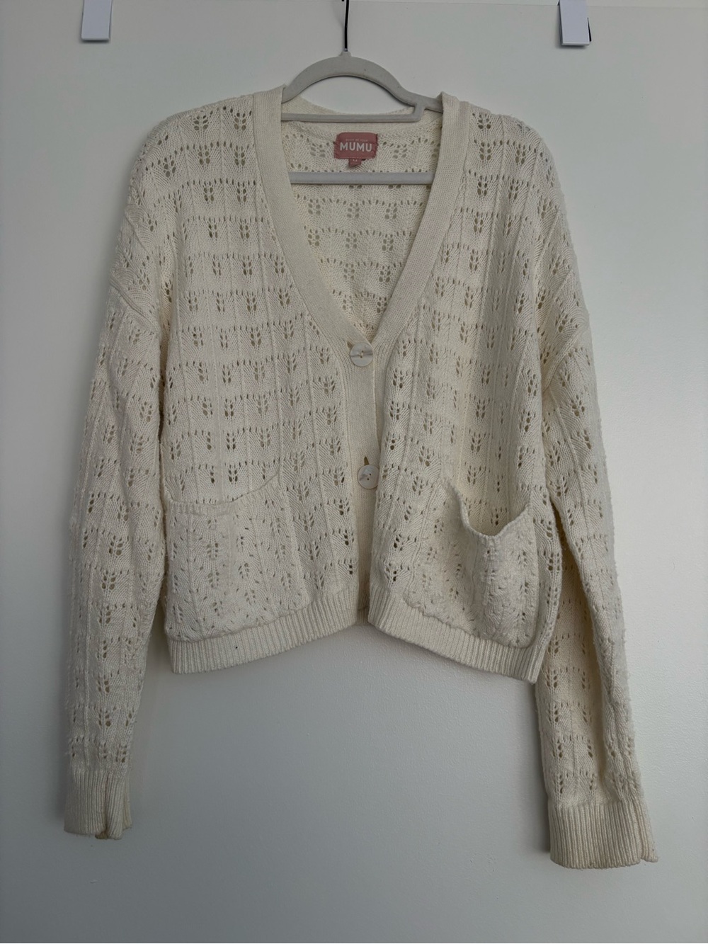 Show Me Your Mumu Cream Cardigan